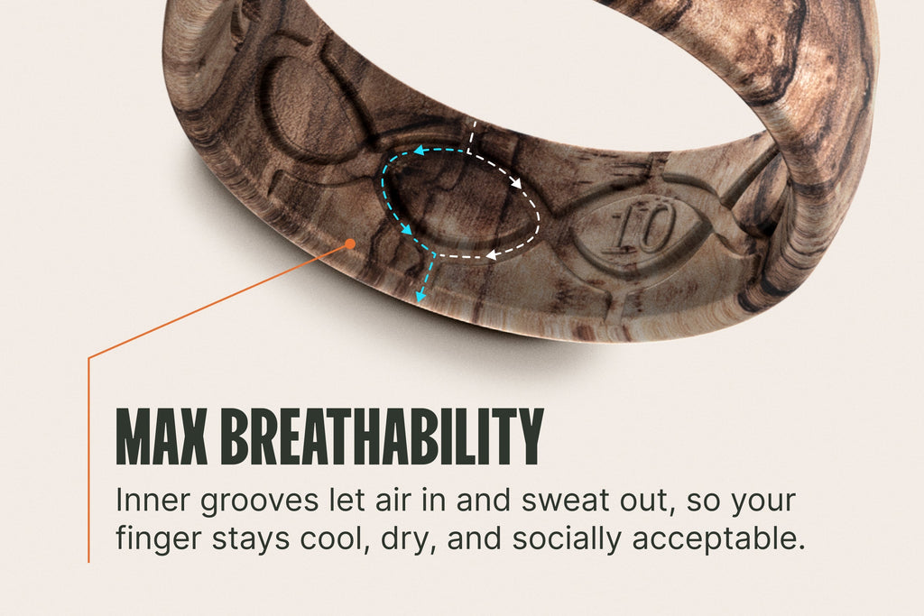 Mossy Oak Blades Camo Ring