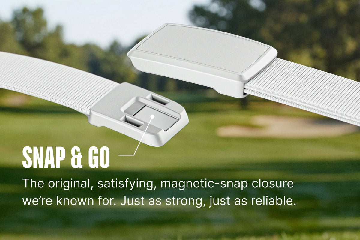 Groove Golf Belt Pro® - Light Grey