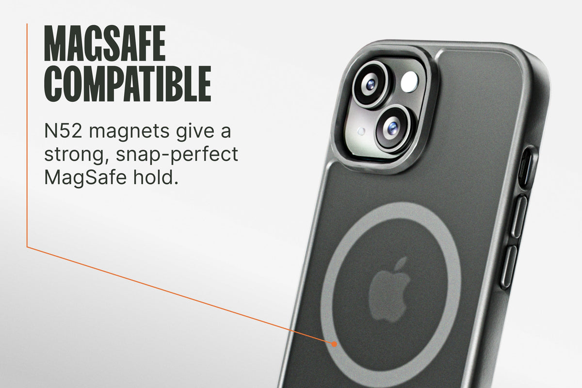 Groove MagSafe Phone Case - Deep Stone Grey