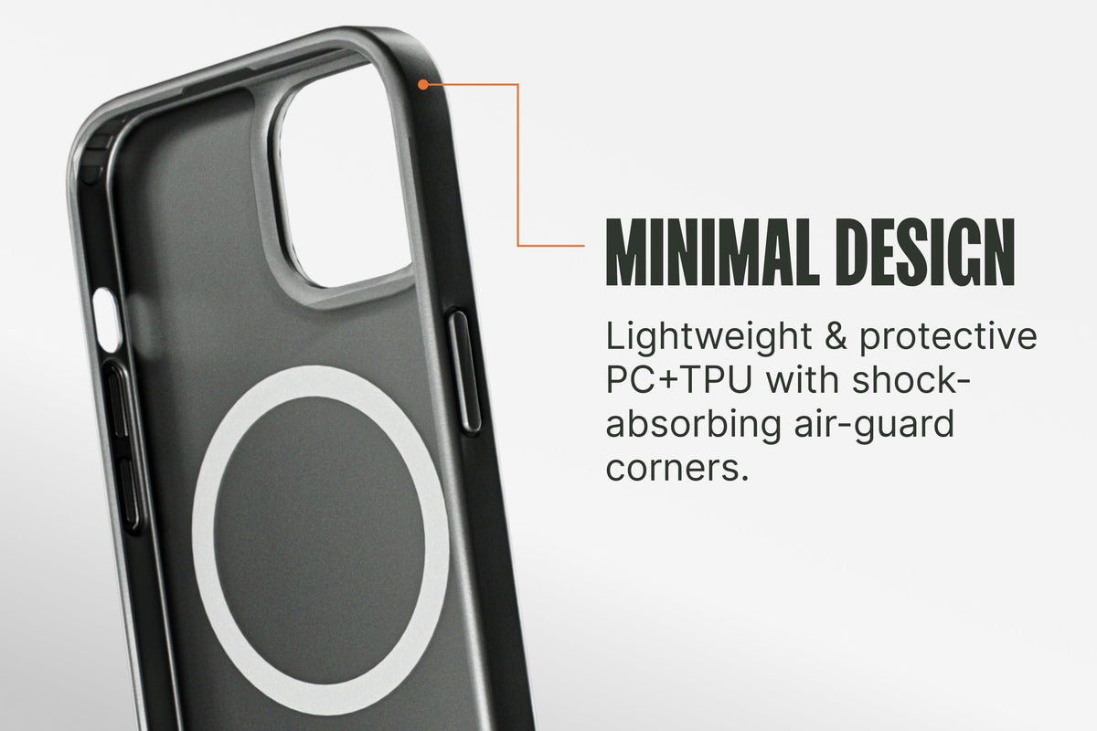 Groove MagSafe Phone Case - Black