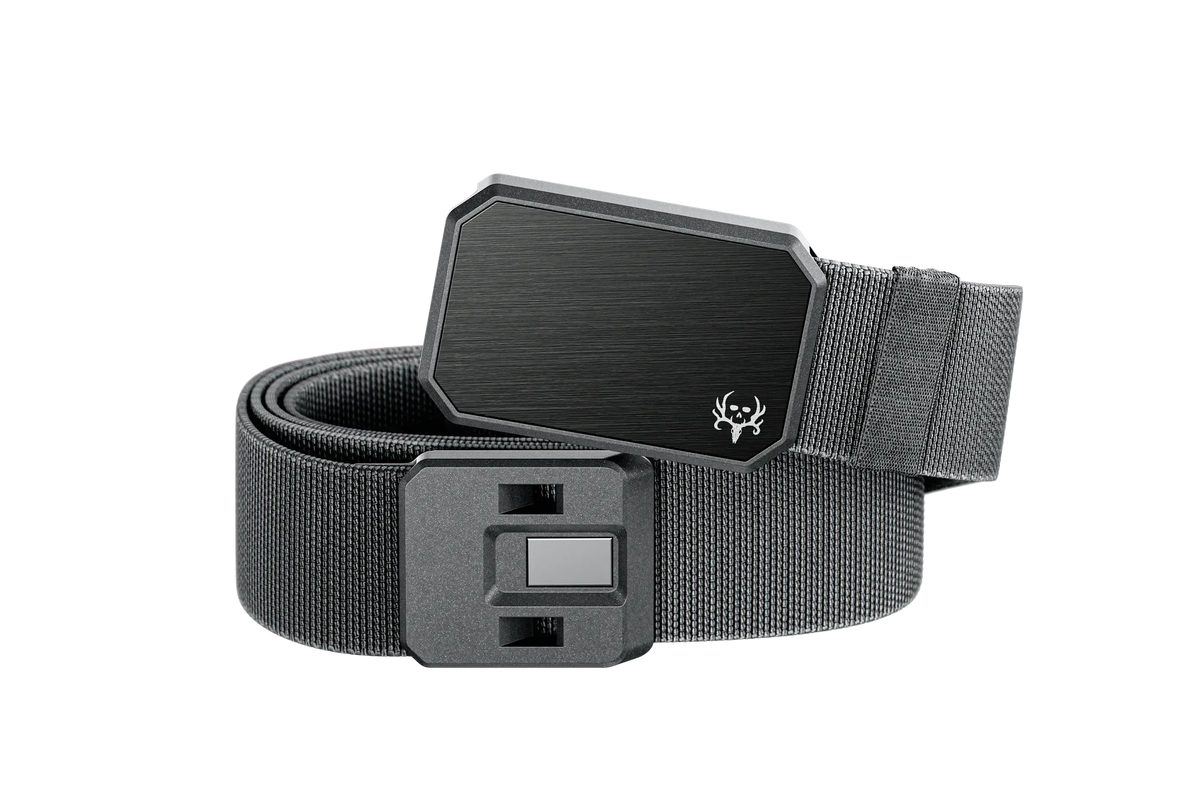 Bone Collector Icon Groove Belt Deep Stone Grey/Black