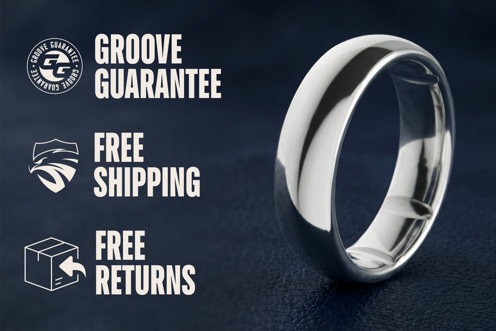 Groove Ring® Tungsten 6mm - Black