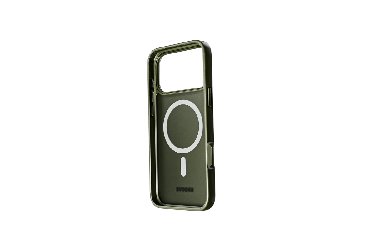 Groove MagSafe Phone Case - Base Camp Green